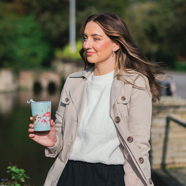Wrendale Designs 'Fairy Ring' Mouse And Hedgehog Thermal Travel Cup| Online For Equine