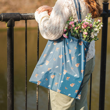 Wrendale Designs 'Farmyard Friends' Cow Foldable Shopping Bag| Online For Equine