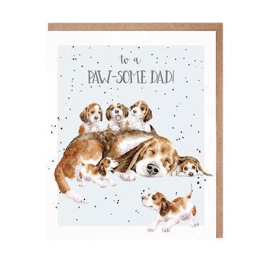 Wrendale Designs 'Feeling Dog-Eared' Dog Dad Card| Online For Equine
