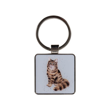 Wrendale Designs 'Feline Fabulous' Cat Keyring| Online For Equine
