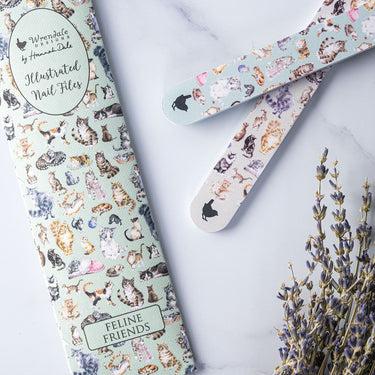 Wrendale Designs 'Feline Friends' Cat Nail File Set| Online For Equine