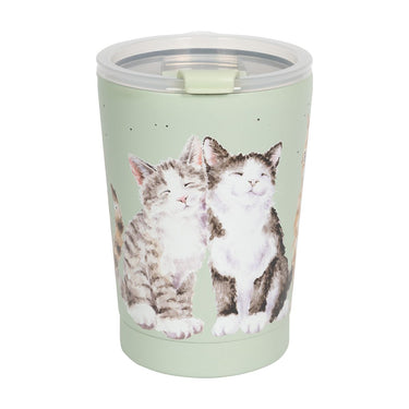 Wrendale Designs 'Feline Friends' Cat Thermal Travel Cup| Online For Equine
