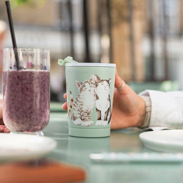 Wrendale Designs 'Feline Friends' Cat Thermal Travel Cup| Online For Equine