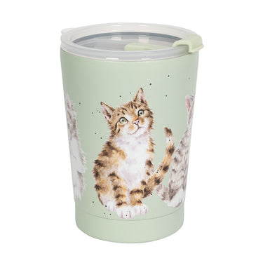 Wrendale Designs 'Feline Friends' Cat Thermal Travel Cup| Online For Equine
