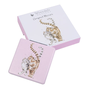 Wrendale Designs 'Feline Good' Cat Compact Mirror| Online For Equine