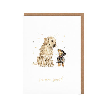 Wrendale Designs 'First Dates' Dog Someone Special Little Sentiment Card| Online For Equine