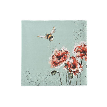 Wrendale Designs 'Flight Of The Bumblebee' Bee Cocktail Napkins| Online For Equine