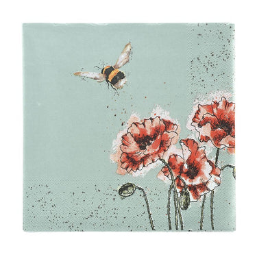 Wrendale Designs 'Flight Of The Bumblebee' Bee Napkins| Online For Equine