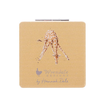Wrendale Designs 'Flowers' Giraffe Compact Mirror| Online For Equine