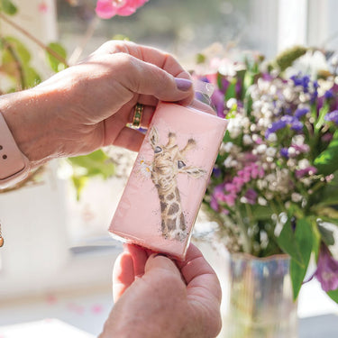 Wrendale Designs 'Flowers' Giraffe Pocket Tissues| Online For Equine