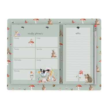 Wrendale Designs 'Garden Friends' Garden Animal Weekly & Shopping Planner Pad| Online For Equine