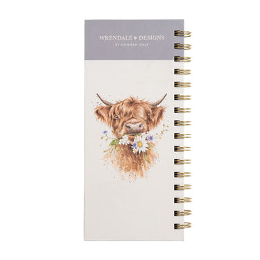 Wrendale Designs 'Gentle Giant' Highland Cow To-Do Notebook| Online For Equine
