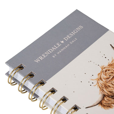Wrendale Designs 'Gentle Giant' Highland Cow To-Do Notebook| Online For Equine