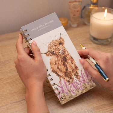 Wrendale Designs 'Gentle Giant' Highland Cow To-Do Notebook| Online For Equine