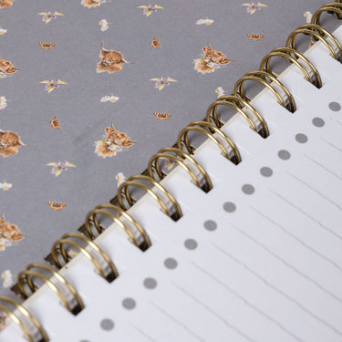 Wrendale Designs 'Gentle Giant' Highland Cow To-Do Notebook| Online For Equine