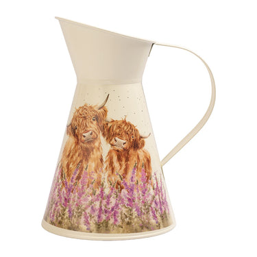 Wrendale Designs 'Gentle Giants' Highland Cow Flower Jug| Online For Equine