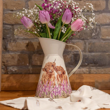 Wrendale Designs 'Gentle Giants' Highland Cow Flower Jug| Online For Equine