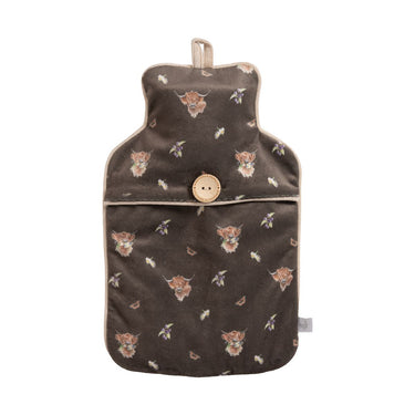 Wrendale Designs 'Gentle Giants' Highland Cow Hot Water Bottle| Online For Equine