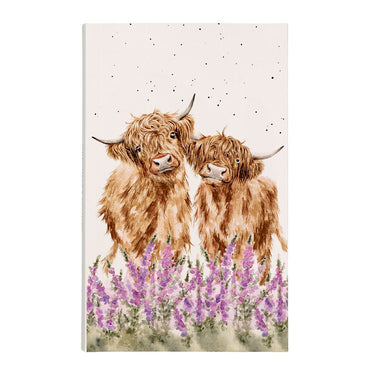 Wrendale Designs 'Gentle Giants' Highland Cow Notepad| Online For Equine