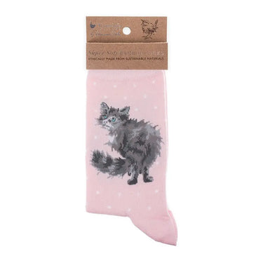 Wrendale Designs 'Glamour Puss' Cat Socks| Online For Equine