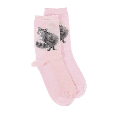 Wrendale Designs 'Glamour Puss' Cat Socks| Online For Equine