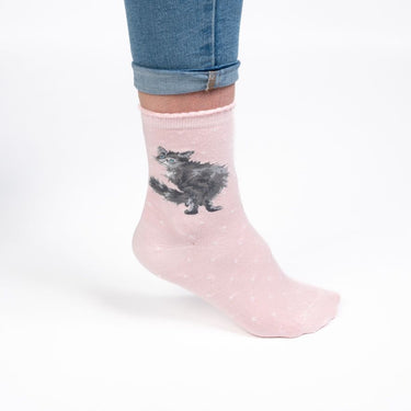 Wrendale Designs 'Glamour Puss' Cat Socks| Online For Equine