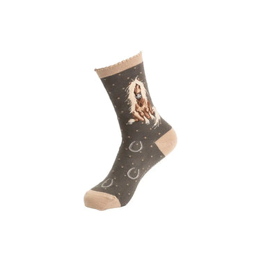 Wrendale Designs 'Gloria' Horse Socks| Online For Equine