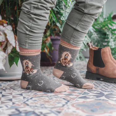 Wrendale Designs 'Gloria' Horse Socks| Online For Equine