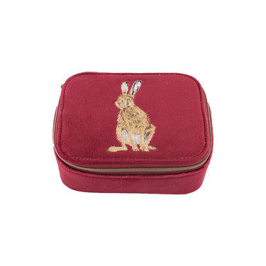 Wrendale Designs 'Golden Hour' Hare Embroidered Accessory Case| Online For Equine