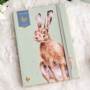 Wrendale Designs 'Golden Hour' Hare Signature Stationery Notebook| Online For Equine