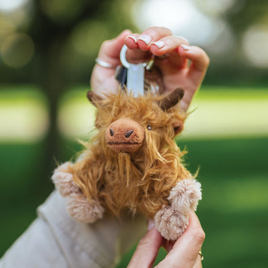 Wrendale Designs 'Gordon' Highland Cow Plush Keyring| Online For Equine