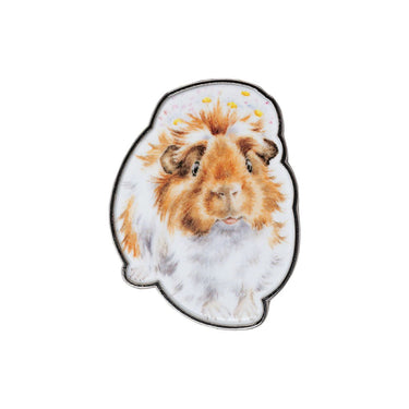 Wrendale Designs 'Grinny Pig' Guinea Pig Pin Badge| Online For Equine