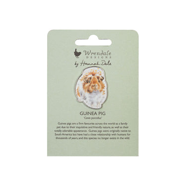 Wrendale Designs 'Grinny Pig' Guinea Pig Pin Badge| Online For Equine
