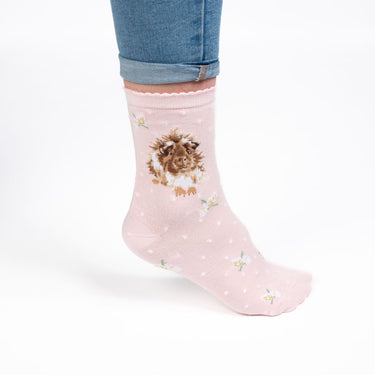 Wrendale Designs 'Grinny Pig' Guinea Pig Socks| Online For Equine