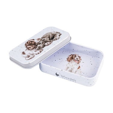 Wrendale Designs 'Growing Old Together' Spaniel And Labrador Mini Tin| Online For Equine