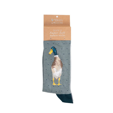 Wrendale Designs 'Guard Duck' Duck Men'S Socks| Online For Equine