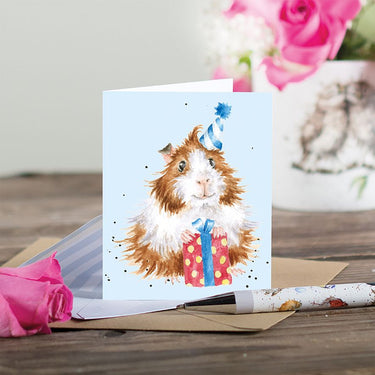 Wrendale Designs 'Guinea Be A Great Day' Guinea Pig Mini Card| Online For Equine