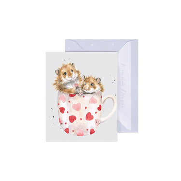 Wrendale Designs 'Hammy Anniversary' Hamster Mini Card| Online For Equine