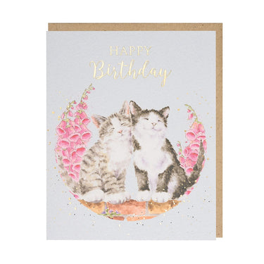 Wrendale Designs 'Happy Purrthday' Cat Birthday Card| Online For Equine