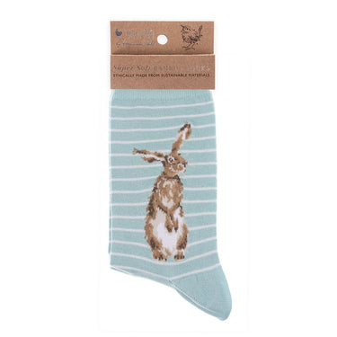 Wrendale Designs 'Hare And The Bee' Hare Socks| Online For Equine