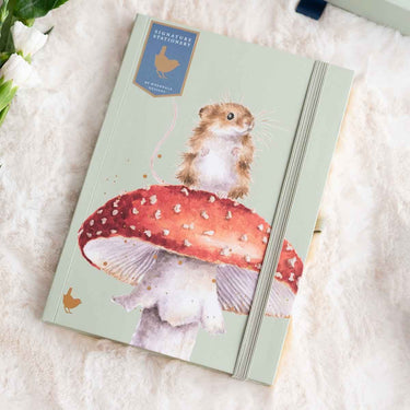 Wrendale Designs 'He'S A Fun-Gi' Mouse Signature Stationery Notebook| Online For Equine