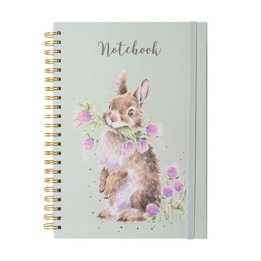 Wrendale Designs 'Head Clover Heels' Rabbit A4 Notebook| Online For Equine