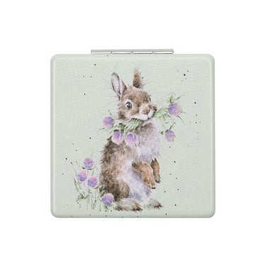 Wrendale Designs 'Head Clover Heels' Rabbit Compact Mirror| Online For Equine