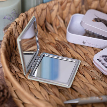 Wrendale Designs 'Head Clover Heels' Rabbit Compact Mirror| Online For Equine