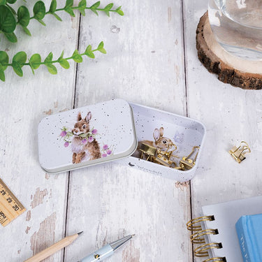 Wrendale Designs 'Head Clover Heels' Rabbit Mini Tin| Online For Equine