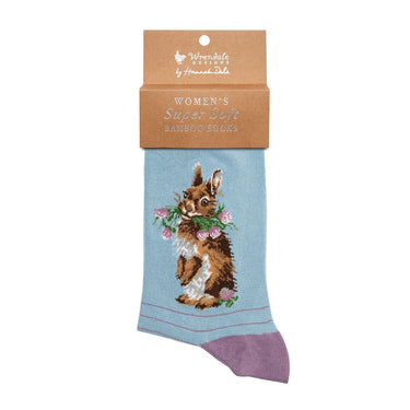 Wrendale Designs 'Head Clover Heels' Rabbit Socks| Online For Equine