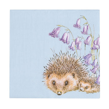 Wrendale Designs 'Hedgehugs' Hedgehog Lunch Napkin| Online For Equine