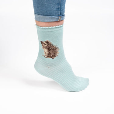 Wrendale Designs 'Hedgehugs' Hedgehog Socks| Online For Equine
