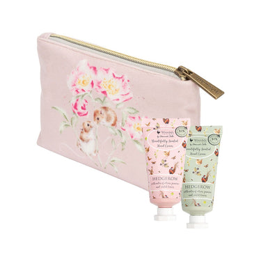 Wrendale Designs 'Hedgerow' Hare And Mouse Mini Hand Cream Gift Pouch| Online For Equine