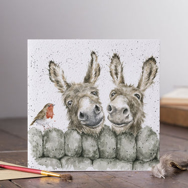 Wrendale Designs 'Hee Haw' Donkey Card| Online For Equine